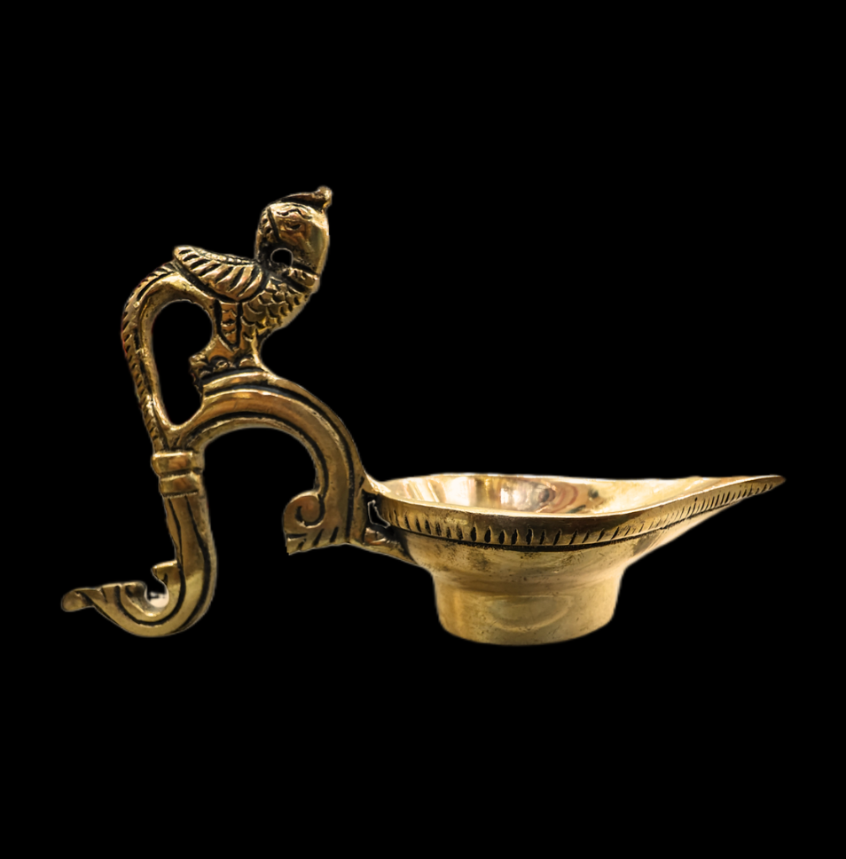 Pure Brass Deepak | Traditional Oil Lamp
