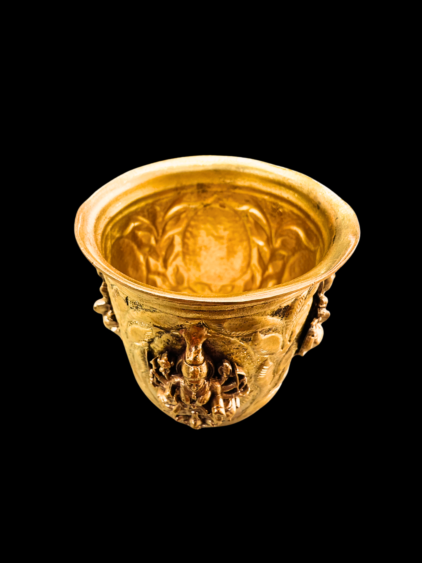 Ashta(8) Lakshmi Glass - For Daily Offerings (Set of 2)