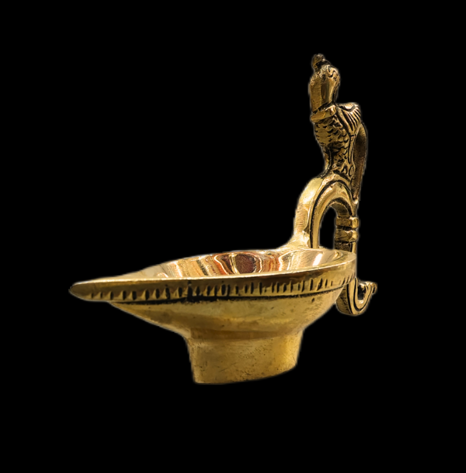 Pure Brass Deepak | Traditional Oil Lamp