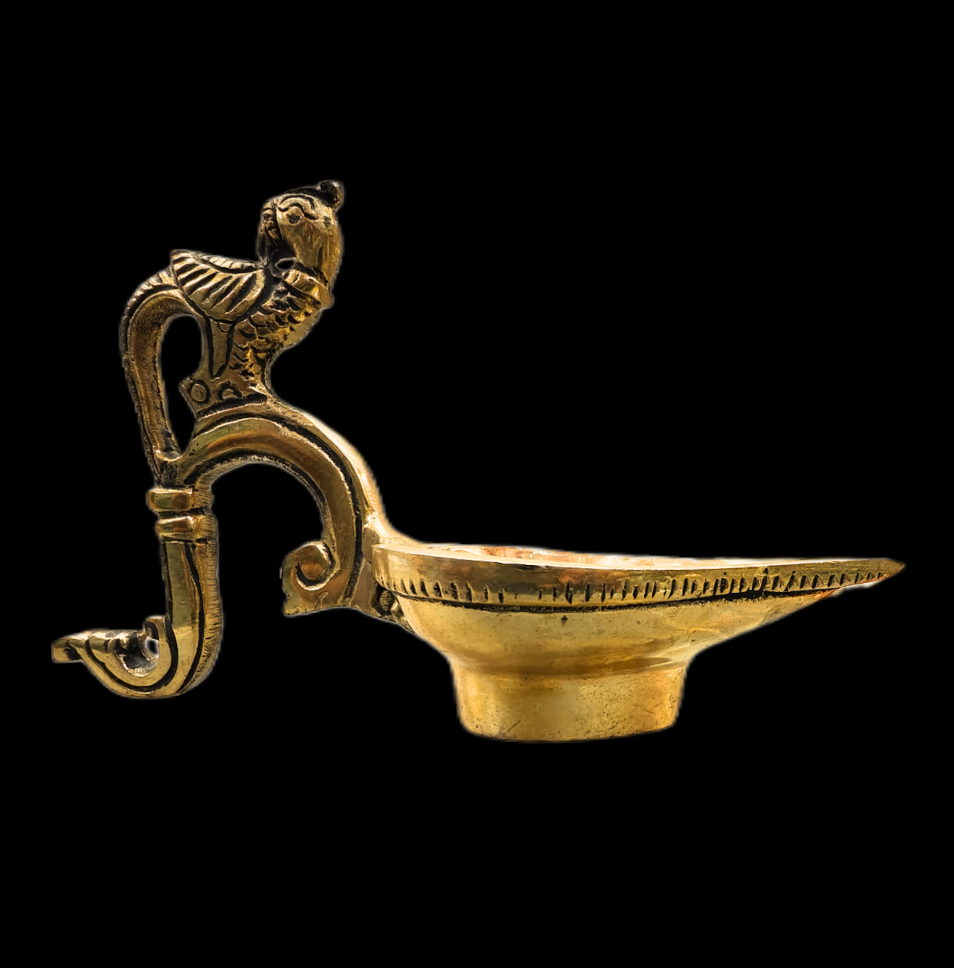 Pure Brass Deepak | Traditional Oil Lamp