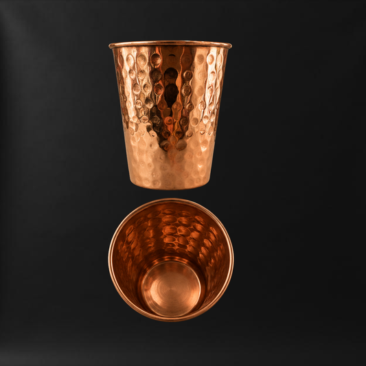 Copper Ayurvedic vessel(glass)