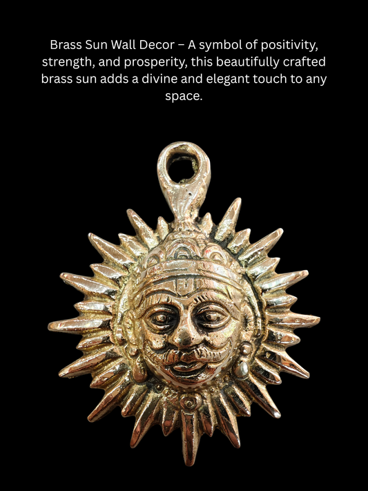 Brass Surya Dev